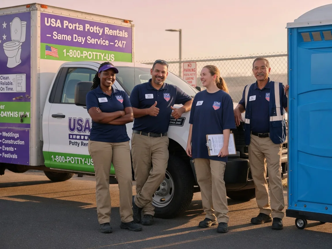 Porta Potty Rental company in Novato, CA